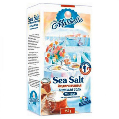 Изображение 1400 Соль морская  йодир. мелкая  Marbelle 750г/14