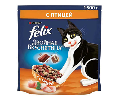 Изображение 1702 Корм для котов 0,6 кг Purina Felix DoublyDelicious Мясо меш