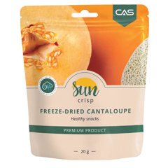 Изображение 1862 Фрукты 20 г Sun Crisp Сублимированная дыня ф/пак