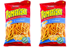 Изображение 2004 ЛОРЕНЦ соломка карт. 100г ПАПРИКА "Pomsticks" (20шт)