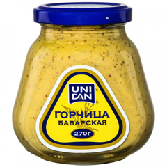 Изображение 2143 Горчица Баварская ТМ UNI DAN 100г ст/б