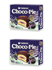 Изображение 2511 Бисквит 360 г ORION Choko Pie черная смородина к/уп