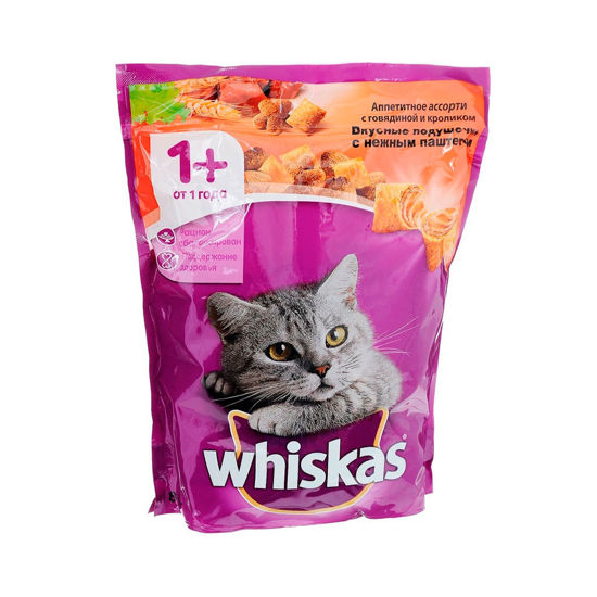 Изображение 2919 Корм ТМ Whiskas 800 гр Говядина