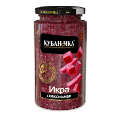 Изображение 3428 Икра из свеклы Кубаночка с/б 500г