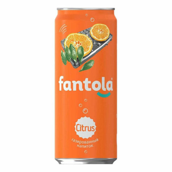 Изображение 3530 Напитки 330 мл Черноголвка Fantola Цитрус ж/б