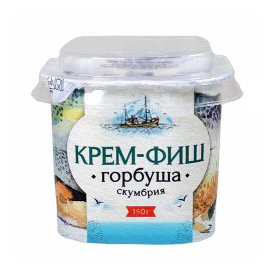 Изображение 3549 Паста рыбная Крем-Фиш Горбуша-Скумбрия /3613549/ 150 г.