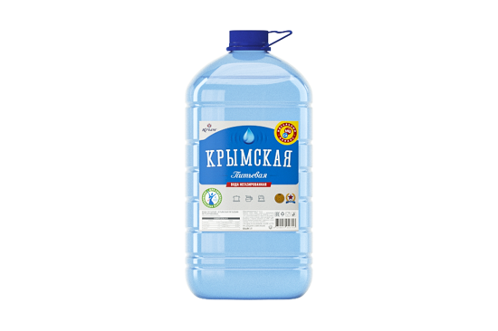 Изображение 3717 Питьевая  вода "Крымская" столовая 5л
