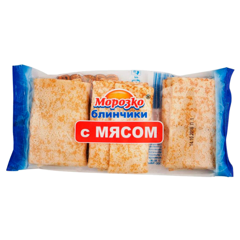 Изображение 3777 Блинчики 0,98 кг Морозко с мясом ф/пак