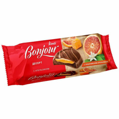 Изображение 3972 Печенье "Bonjour Konti" с апельсином, 220 г