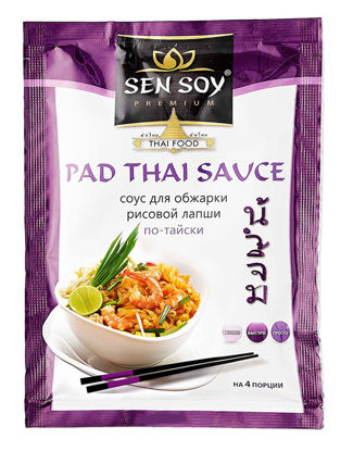 Изображение 4211 Сэнсой Премиум Соус для обжарки рисовой лапши "PAD THAI SAUCE" 80г м/уп