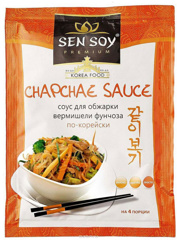 Изображение 4235 Сэнсой Премиум Соус для обжарки вермишели Фунчоза "CHAPCHAE SAUCE" 80гр м/уп