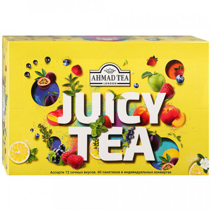 Изображение 4445 Набор чайный 60 шт Ahmad Juicy tea к/уп