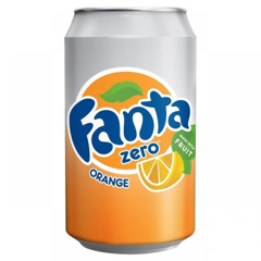 Изображение 4531 Напиток 330 мл Fanta б/а газированный Orange Польша ж/б