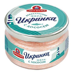 Изображение 4779 СБ ИКРА "Икринка" С КОПЧ. ЛОСОСЕМ 160г. 1/6