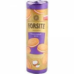 Изображение 4879 Печенье сахарное FORSITE Сэндвич с кокосом, 220 г