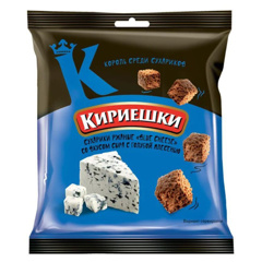 Изображение 5677 Сухарики 40 г Кириешки голубой сыр м/уп