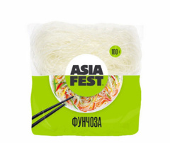 Изображение 5893 Фунчоза ASIA FEST из крахмала,бобов,гороха,кукурузы 100г