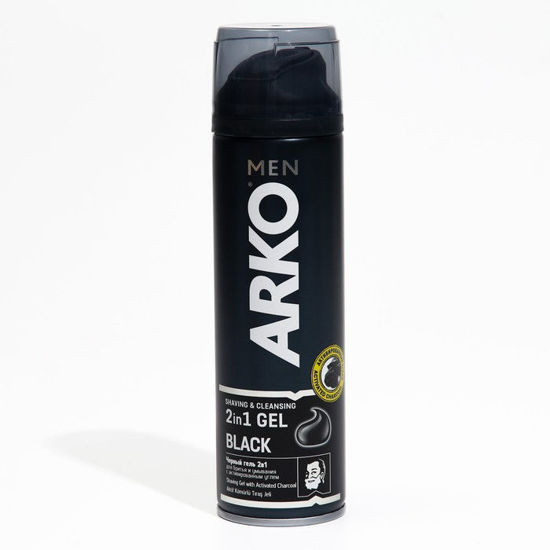 Изображение 6341 Гель  для бритья ARKO 2в1 Black 200мл