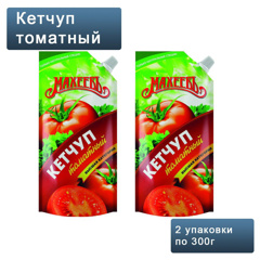 Изображение 6848 Кетчуп 300 г Пикадор Томатный дой-пак