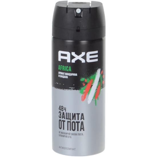 Изображение 7141 Дезодорант AXE АФРИКА ROCK 150мл спрей