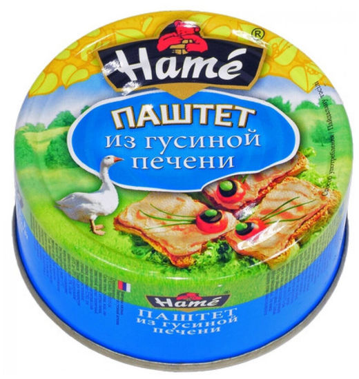 Изображение 7328 Паштет 117 г HAME из гусиной печени ж/б