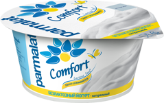 Изображение 7633 Йогурт густой 130 г Comfort безлактозный натуральный п/ст