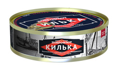 Изображение 7762 Килька каспийская 240 г Балт-Фиш обжаренная в остром т/с, ключ ж/б