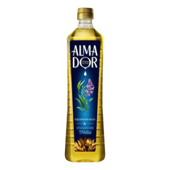 Изображение 9011 Масло подсол. 0,75 л ALMADOR с аром. итальянских трав п/бут
