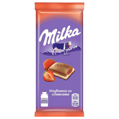 Изображение 9727 Шоколад Милка Миндаль и лесные ягоды,  85 г 