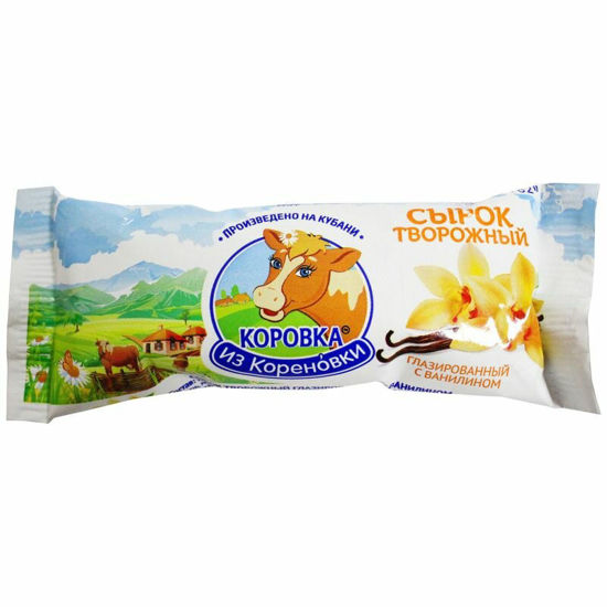 Изображение БЗМЖ 1782 Сырок творожн. С ВАНИЛИНОМ глазир. КизК м.д.ж. 18,0%, 40 г флоупак