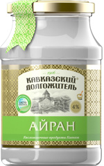 Изображение БЗМЖ 3377 Айран "Кавк Долгожит"4% 900гр ст/б *6 (шт.)