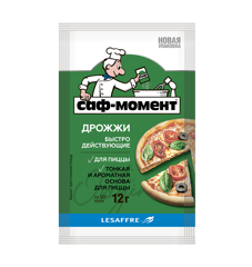Изображение Дрожжи для пиццы Саф-момент 12 гр 12х40