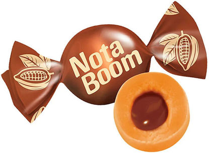 Изображение Жевательная конфета Яшкино NotaBoom с шоколадным кремом вес