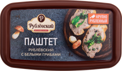 Изображение Паштет Рублевский с белыми грибами запеч охл  150г Штука Рублев