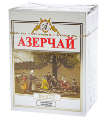 Изображение 0294 Чай черн. АЗЕРЧАЙ байховый букет 100г к/уп