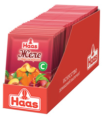 Изображение 0357 Желе десертное Персик Haas 50г/35