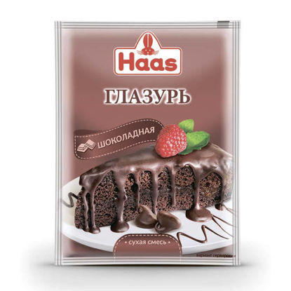 Изображение 1422 Шоколадная глазурь Haas 75г/10