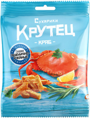 Изображение 8743 Сухарь "Хрустец" со вкусом краба 35гр