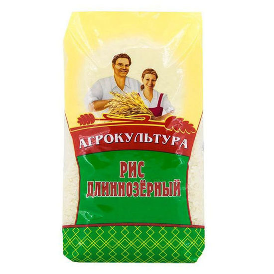 Изображение 0035 Рис длиннозёрный 800г 12шт Агрокультура