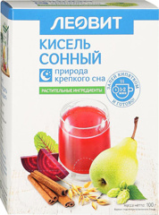 Изображение 0107 Кисель 100 г Леовит Сонный к/уп