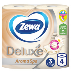 Изображение 0133 Туалетная Бумага Zewa Delux Ромашка  3слоя 4рул