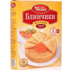 Изображение 0217 Смесь 2 x 250 г Bake&Go Блинчики русские к/уп