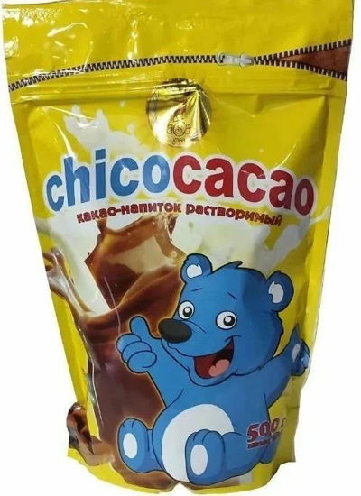 Изображение 0326 Какао-напиток 200 г Chicocacao витаминизир. дой-пак