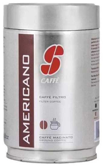 Изображение 0446 Кофе 250 г Essse Caffe Americano Filter Coffee Tin молотый ж/б