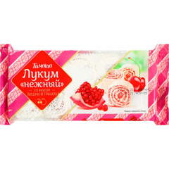Изображение 0753 Рахат-лукум Нежный вкус вишня и гранат, 250г
