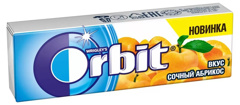 Изображение 1499 Жев рез Orbit Сочный абрикос, 13.6г 