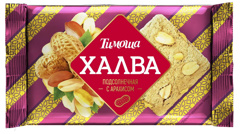 Изображение 1518 Халва с арахисом 250г Тимоша