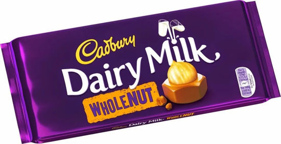Изображение 1877 Шоколад 120 г Cadbury молочный с цельным фундуком ф/пак