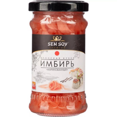 Изображение 2606 Имбирь маринов. 145 г Сэн Сой с/б