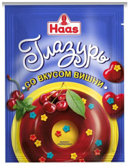 Изображение 3068 Глазурь 75 г Haas со вкусом вишни м/уп